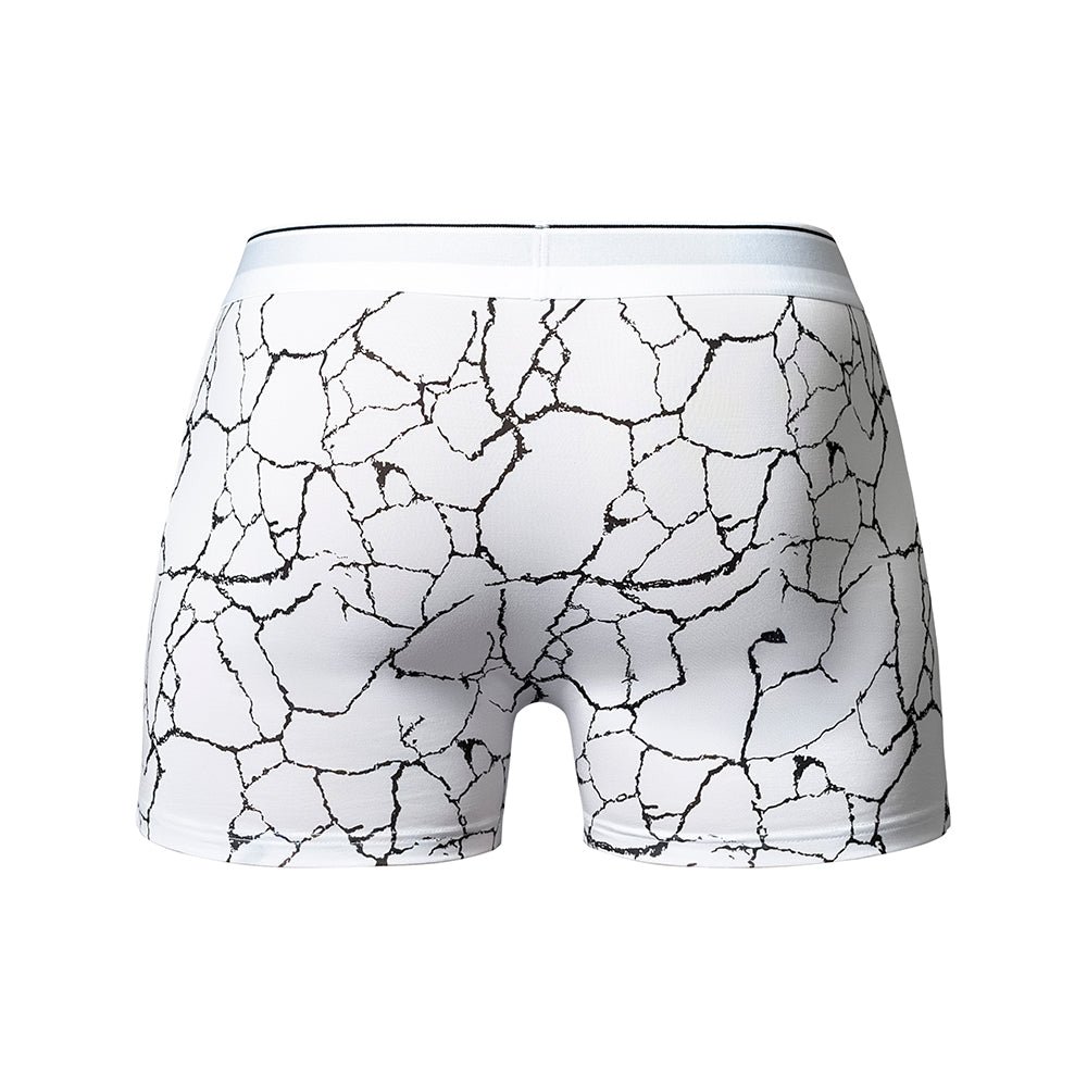 Male Power Soo Cumfy Boxer Brief Black/White S - Image 5