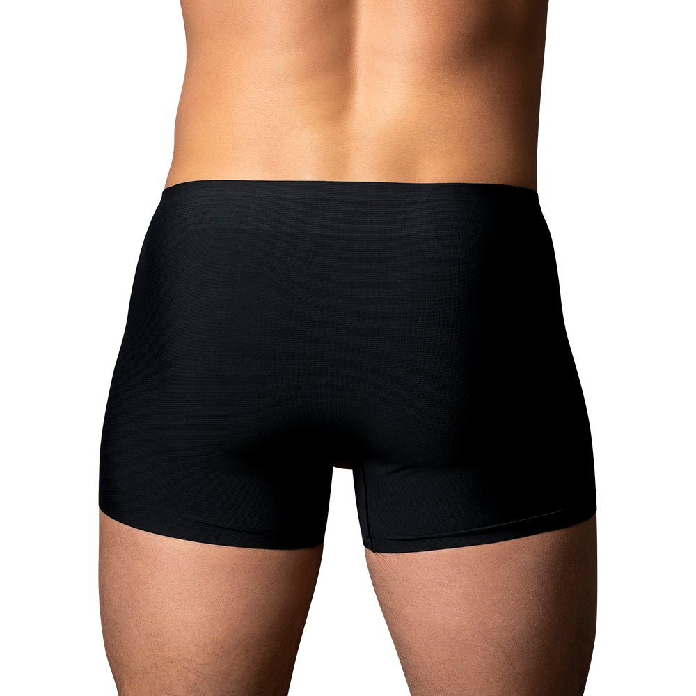 Male Power Hot Mesh Pouch Short Black/Red M - Image 3