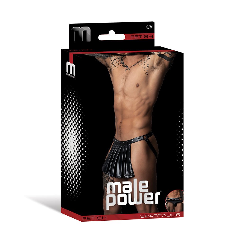 Male Power Fetish Spartacus Black L/XL - Image 7
