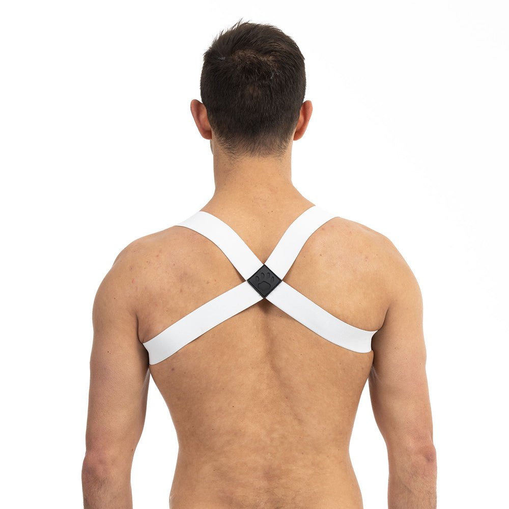 Prowler RED Sports Harness White S/M - Image 4