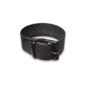 Prowler RED Leather Buckle Bicep Band L