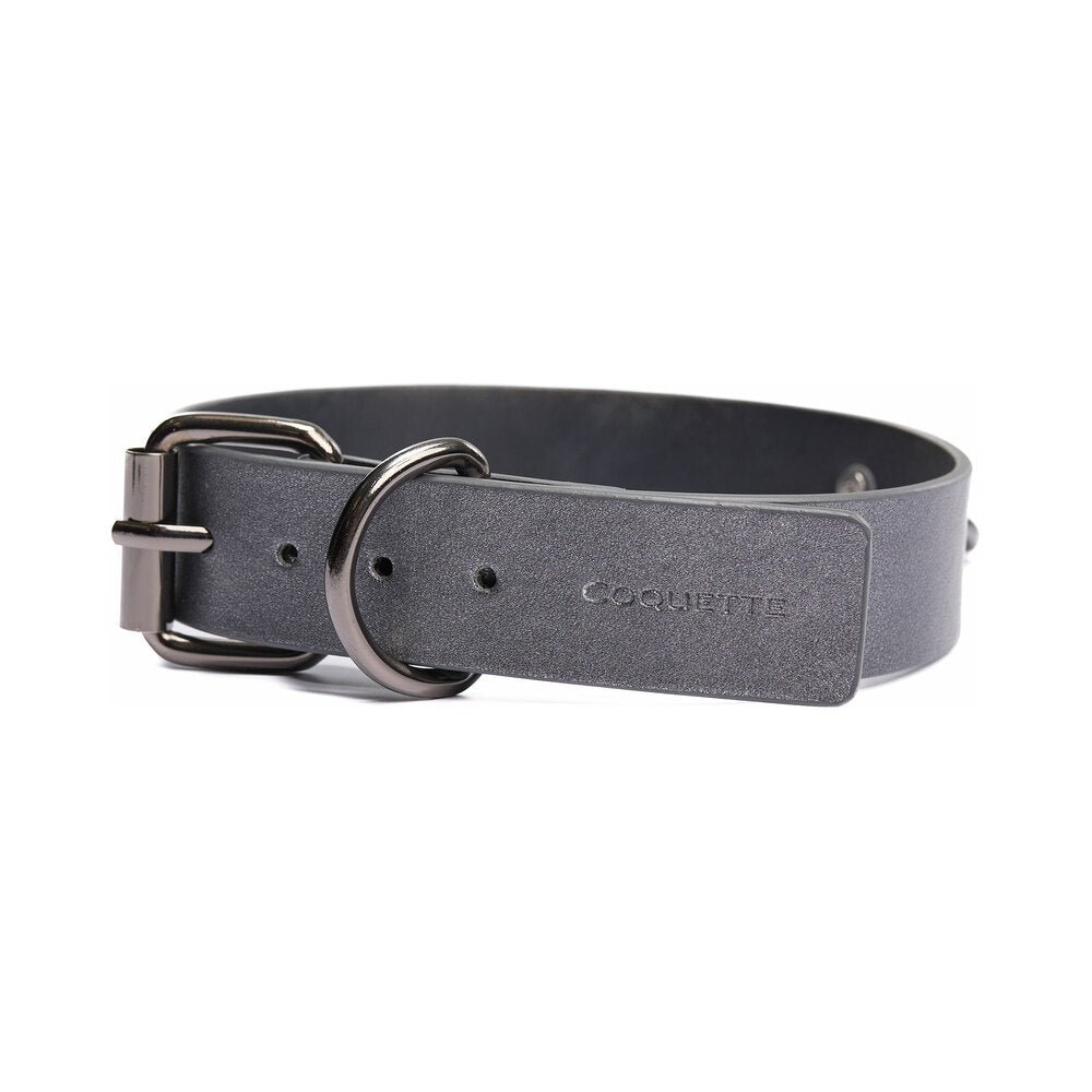 Coquette Pleasure Collar & Leash Grey - Image 2
