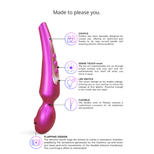 Alternative view of Love To Love Pleaser Iridescent Berry