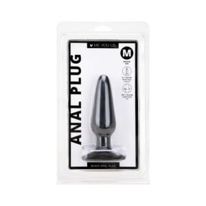 Alternative view of Me You Us Black Medium Anal Plug