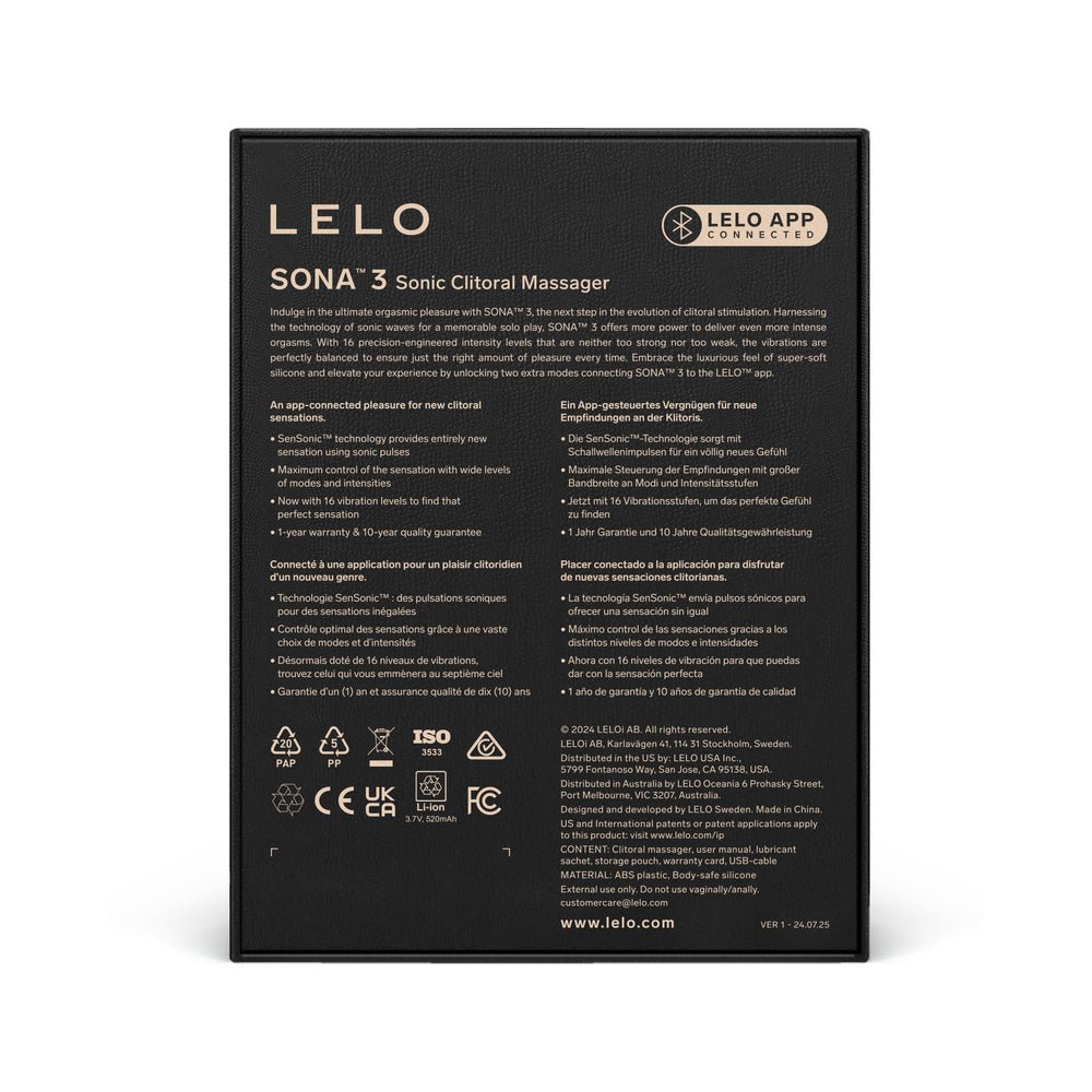 LELO SONA 3 Clitoral Stimulator Violet - Image 5