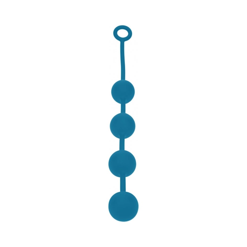 LEVELZ Round Silicone Anal Balls XLarge 50 mm Teal