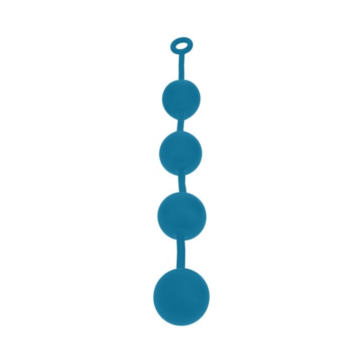 LEVELZ Round Silicone Anal Balls XXLarge 60 mm Teal