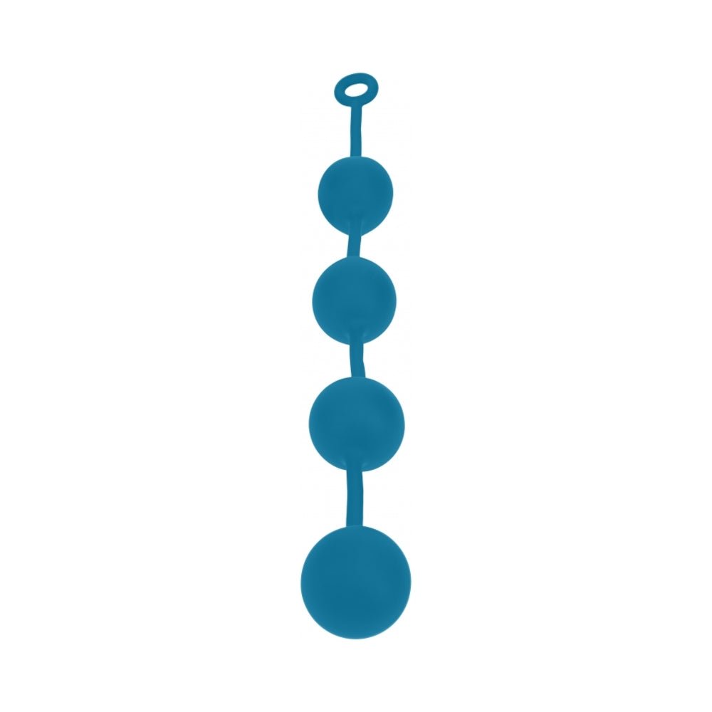 LEVELZ Round Silicone Anal Balls XXLarge 60 mm Teal