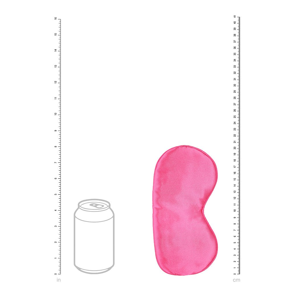 Ouch! Satin Mask Pink - Image 4