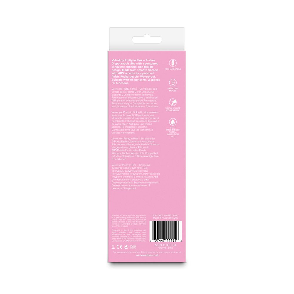 Pretty in Pink Velvet Pink - Image 4