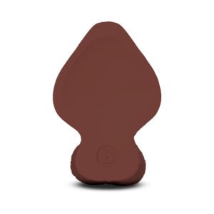 b-Vibe Slipskin Realistic Silicone Dildo 7 in. Girthy Brown - Image 5