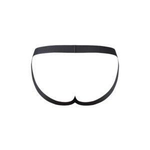 Alternative view of Male Power Open Ended Jock Open Black L/XL