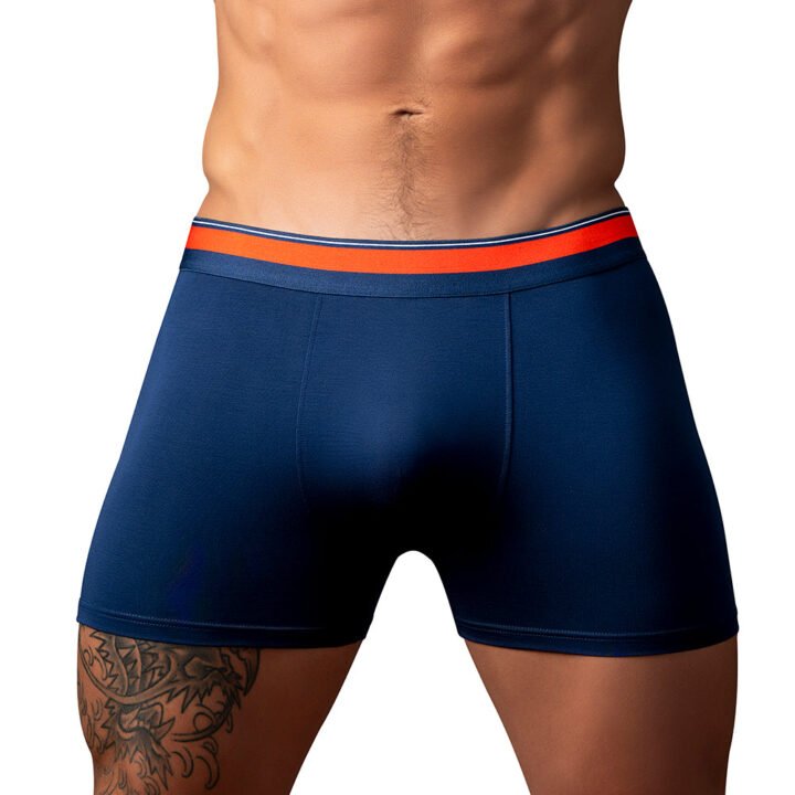 Male Power Soo Cumfy Boxer Brief Navy L