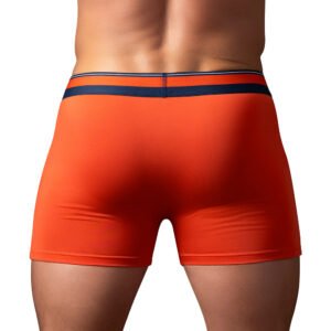 Alternative view of Male Power Soo Cumfy Boxer Brief Orange L