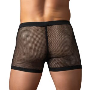 Alternative view of Male Power Fishnet 2.0 PCH Short Black XL