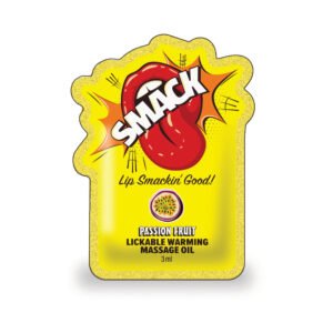 Alternative view of Smack Lickable Massage Oil 3 ml Pouch Passion Fruit 36-Piece Display
