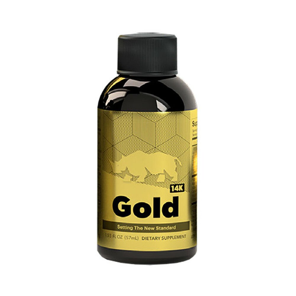 Rhino Gold 14K Liquid Shots 2 oz. Bottles 12-Pack Display - Image 7