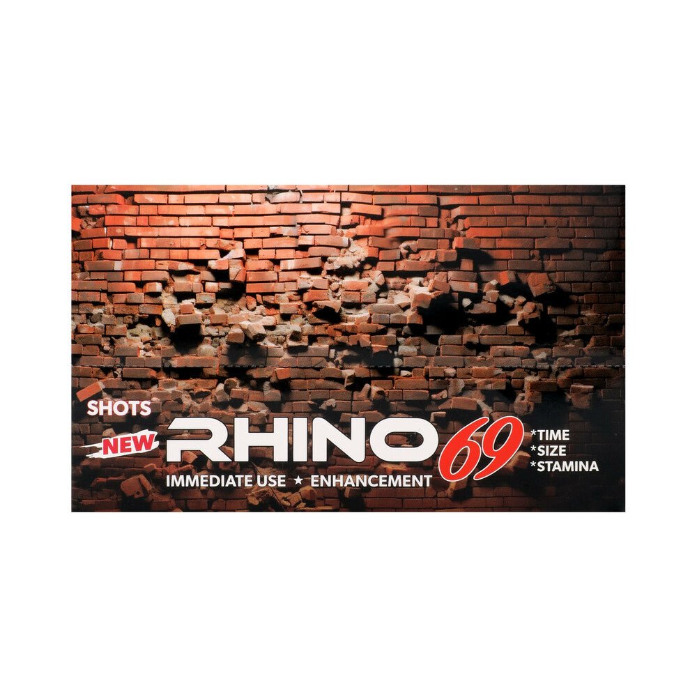 Rhino 69 Liquid Shots 2 oz. Bottles 12-Pack Display - Image 4
