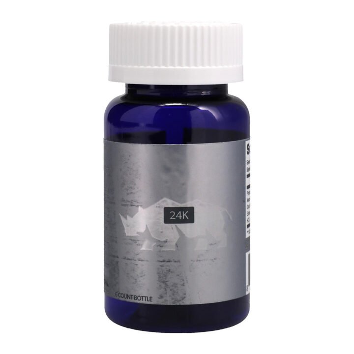 Rhino Platinum 24K Bottled Capsules 6ct