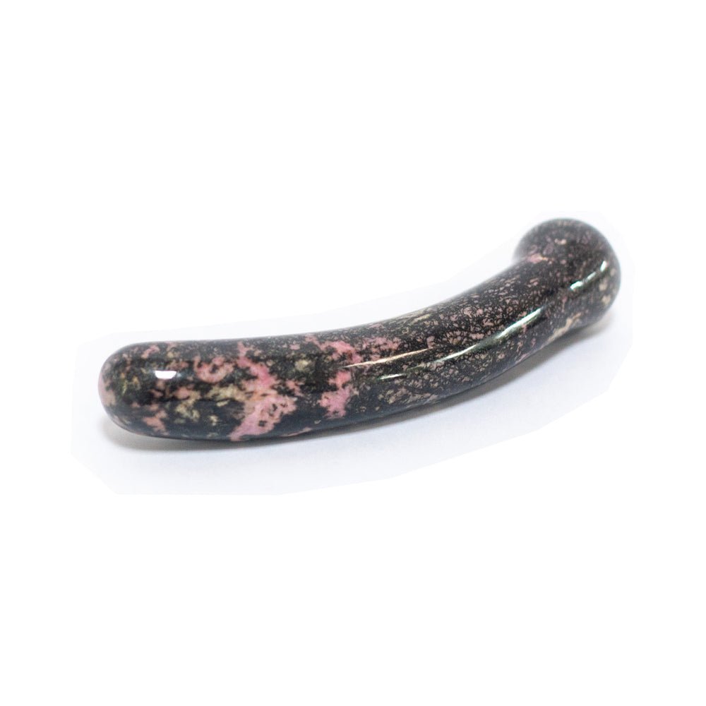 Chakrubs Anahata Curve Rhodonite Wand - Image 4
