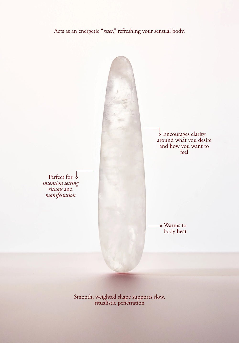 Chakrubs Prism Original Clear Quartz Wand - Image 7