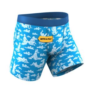 Alternative view of Shinesty The Reverse Cloud Girl Cloud Ball Hammock Pouch Underwear with Fly XL