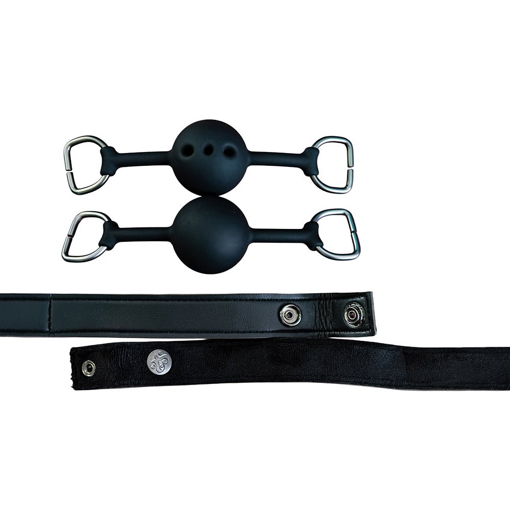 SEI MIO Silent Authority Progressive Interchangeable Ball Gag Set - Image 2