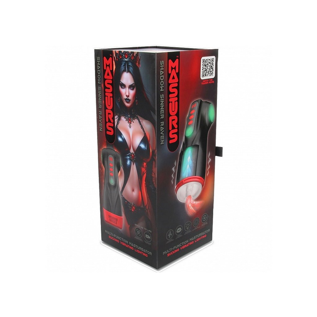Masturs Raven Shadow Sinner Multi Function Masturbator - Image 6