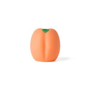 Alternative view of Emojibator Peach Vibrating Stroker