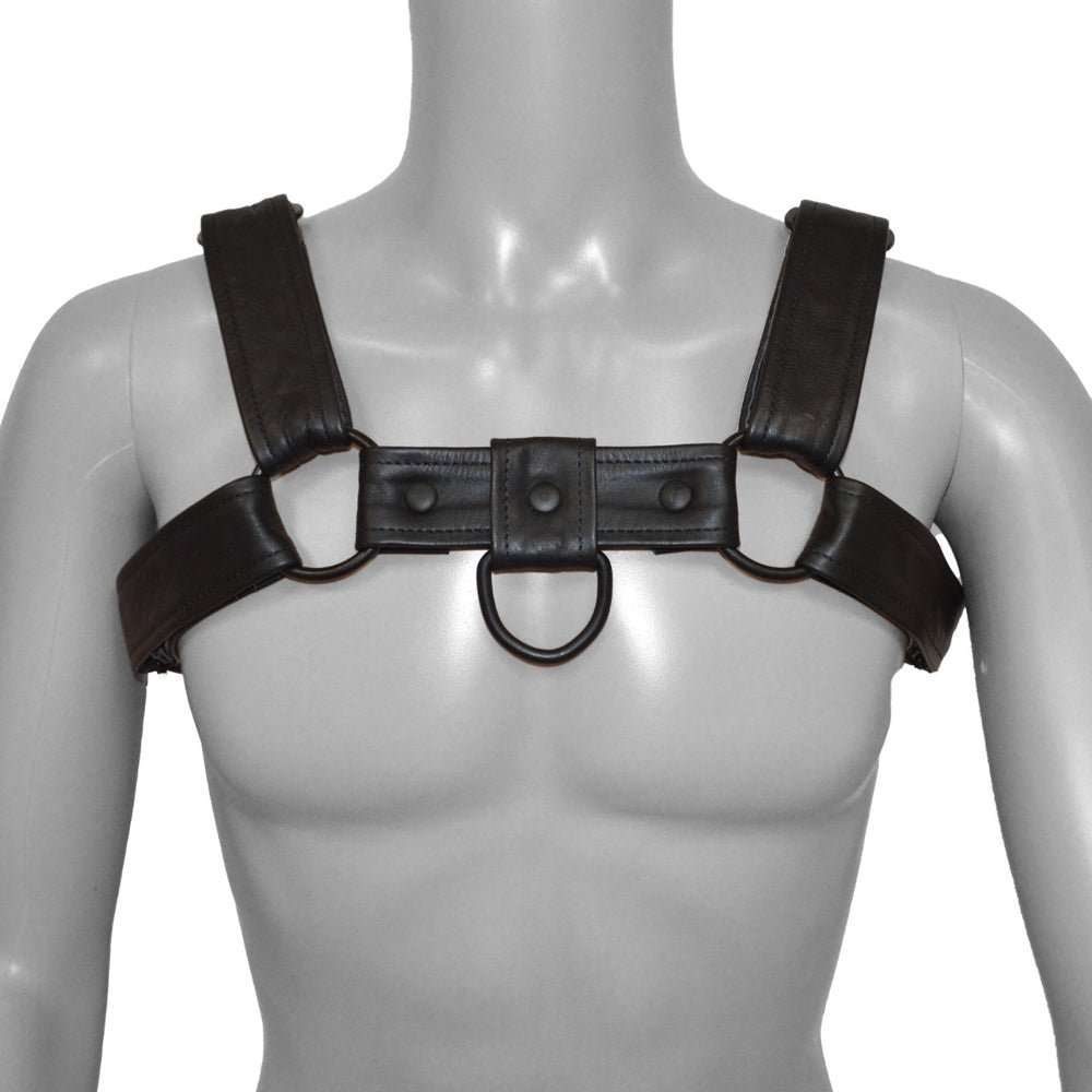 Prowler RED Bull Harness Black with Metal Fittings L - Image 5