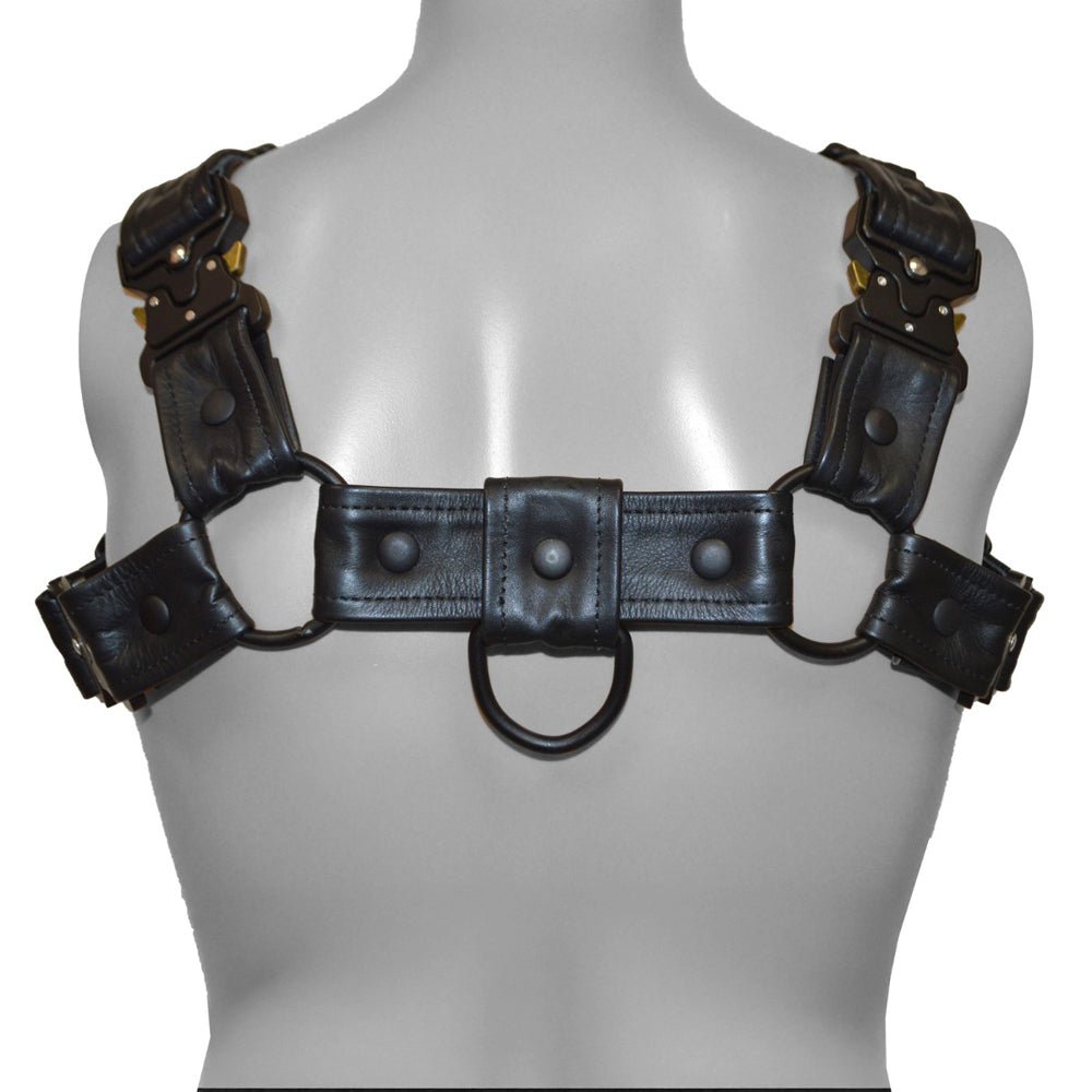 Prowler RED Bull Harness Black with Metal Fittings L - Image 6