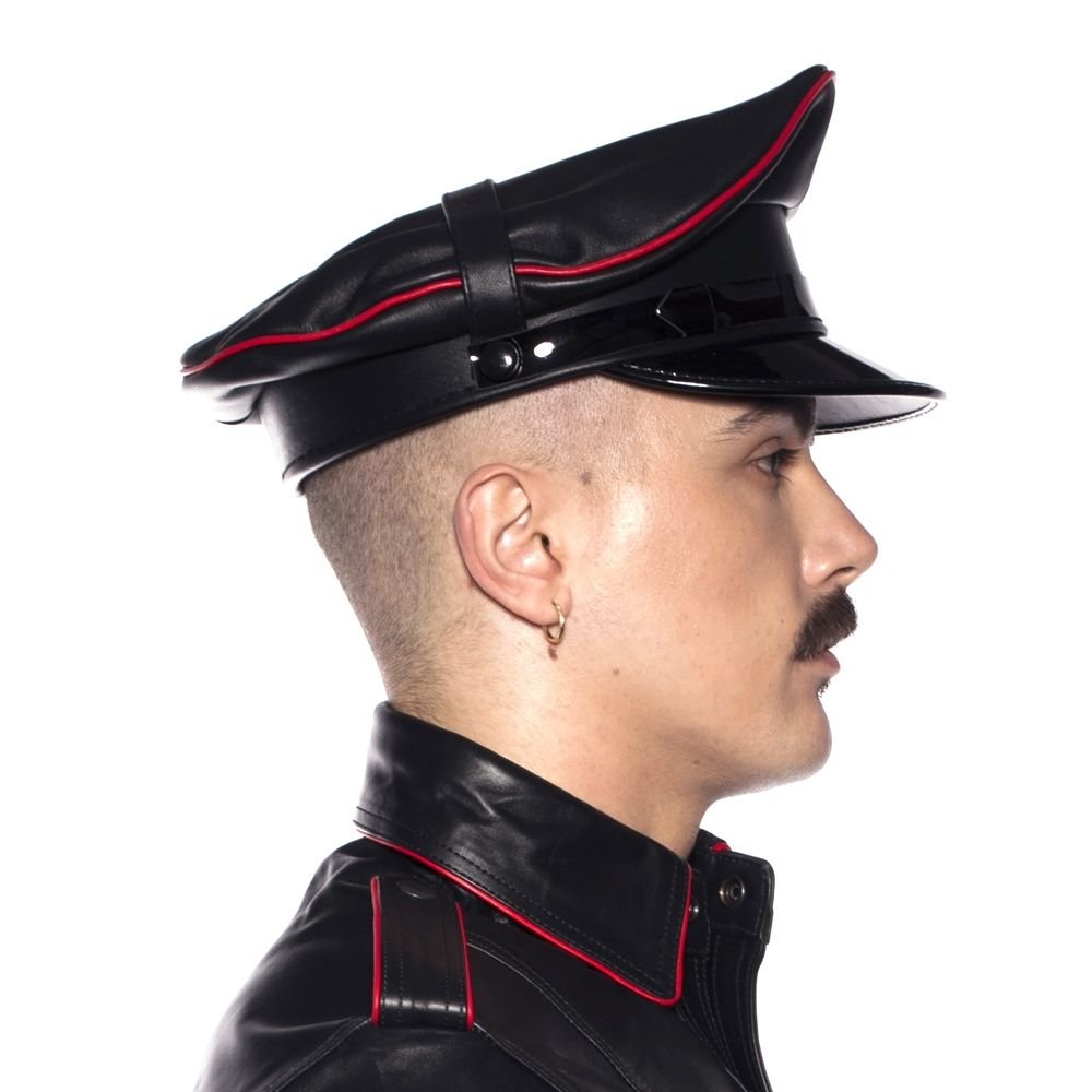 Prowler RED Military Cap Black/Red 57cm (M) - Image 2