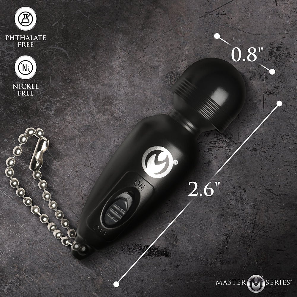 Master Series Thunderstick Mini Vibrating Wand Keychain - Image 5