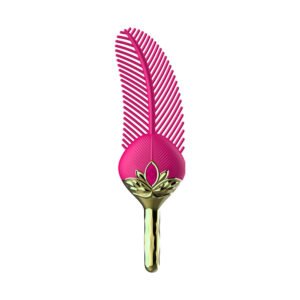 Alternative view of The Pleasure Company Cleo Vibrating Tickler Pink