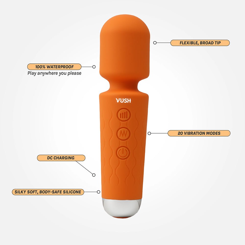 VUSH Essentials Mini Wand Vibrator - Image 4