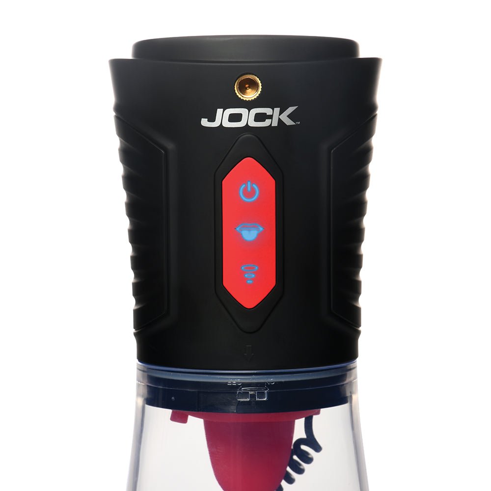 JOCK Advanced Blow Job Sucking, Licking, & Vibrating Masturbator - Image 9