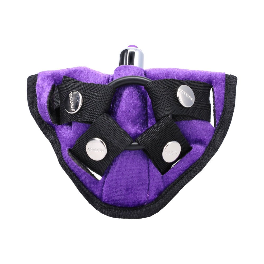 Tantus Bend Over Intermediate Strap-On Harness Kit Lavender (Bag) - Image 3