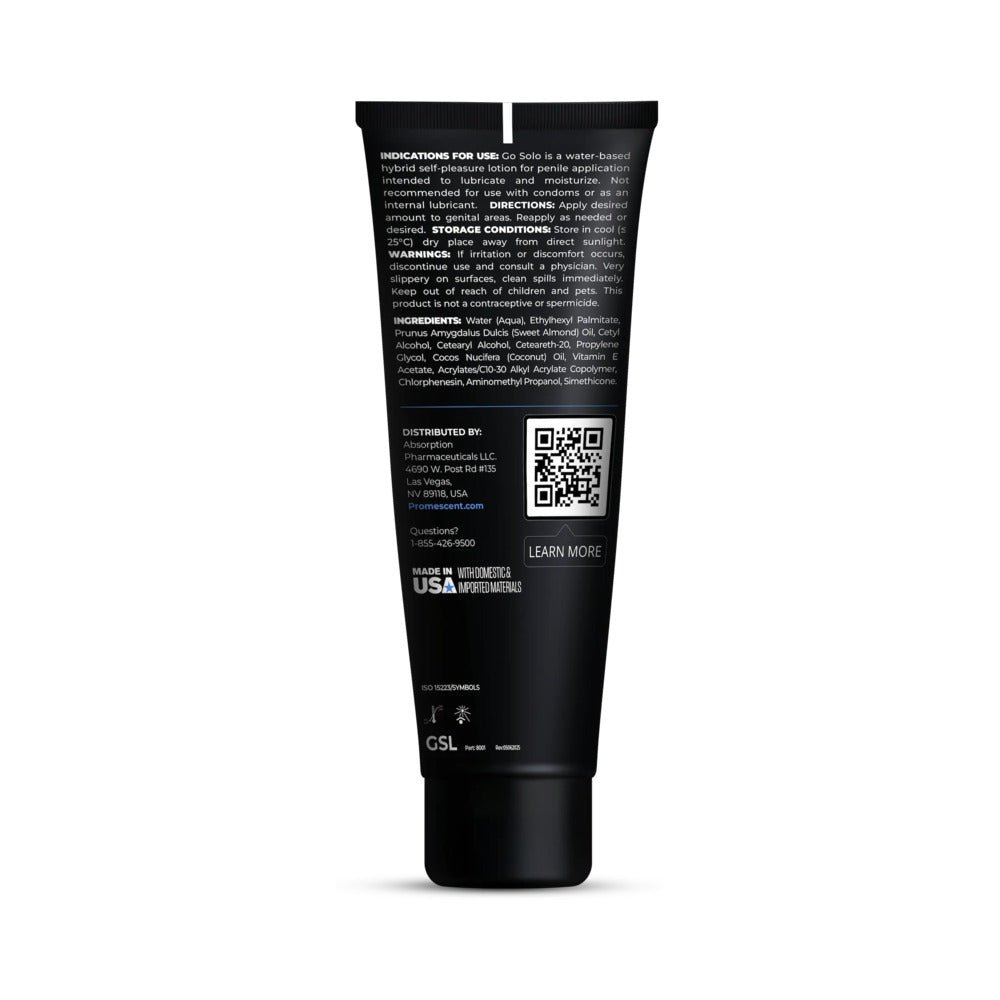 Promescent Go Solo Self-Play Lotion 4 oz. - Image 2