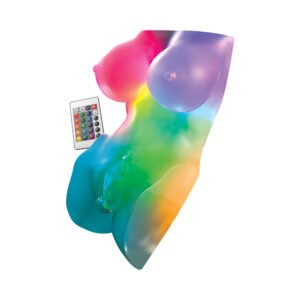 Alternative view of PDX Elite Go-Go Bator LED Mega Masturbator Frosted