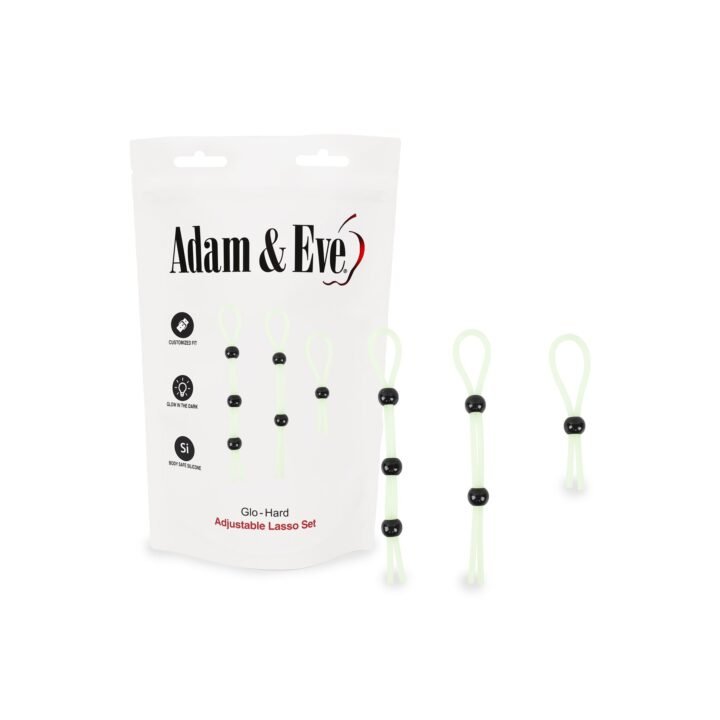 Adam & Eve Glo-Hard Adjustable Lasso Set
