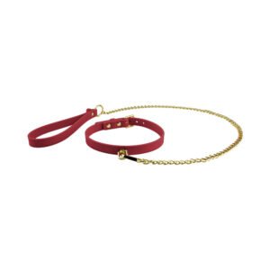 Alternative view of Temptasia Ardor Collar & Leash Red