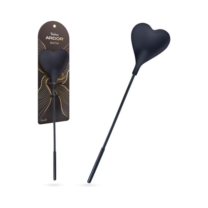 Temptasia Ardor Heart Crop Black