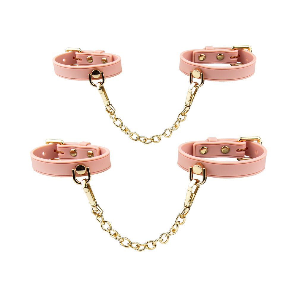 Temptasia Ardor Wrist & Ankle Restraints Pink - Image 3