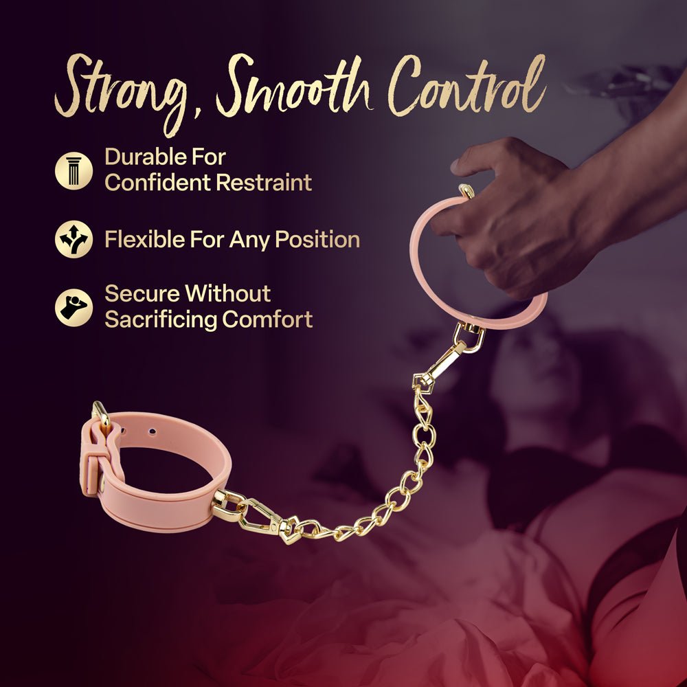 Temptasia Ardor Wrist & Ankle Restraints Pink - Image 10