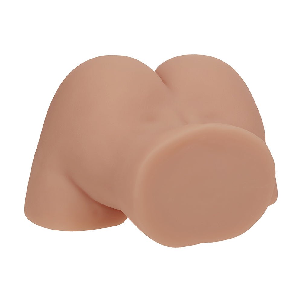 Xkin Bodyforms Lux Arden Dual Entry Vibrating Masturbator Tan - Image 5