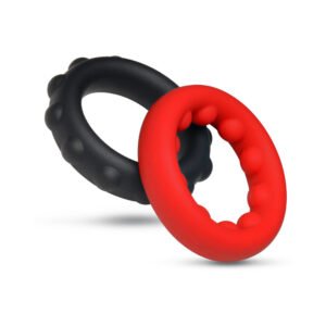 Alternative view of JOCK Enhancers Weighted Silicone C-Ring Set