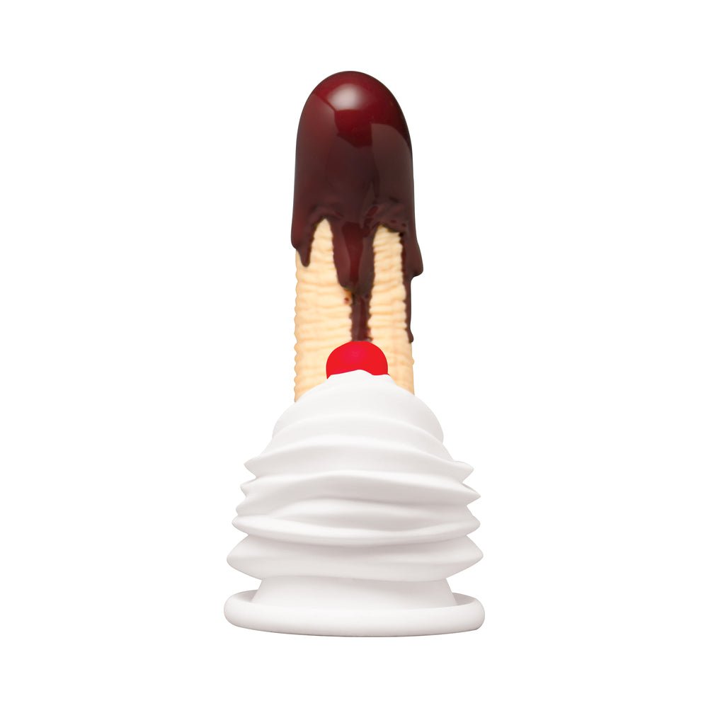 Simply Sweet Chocolate Dipped Banana Split Premium Silicone Dildo - Image 4