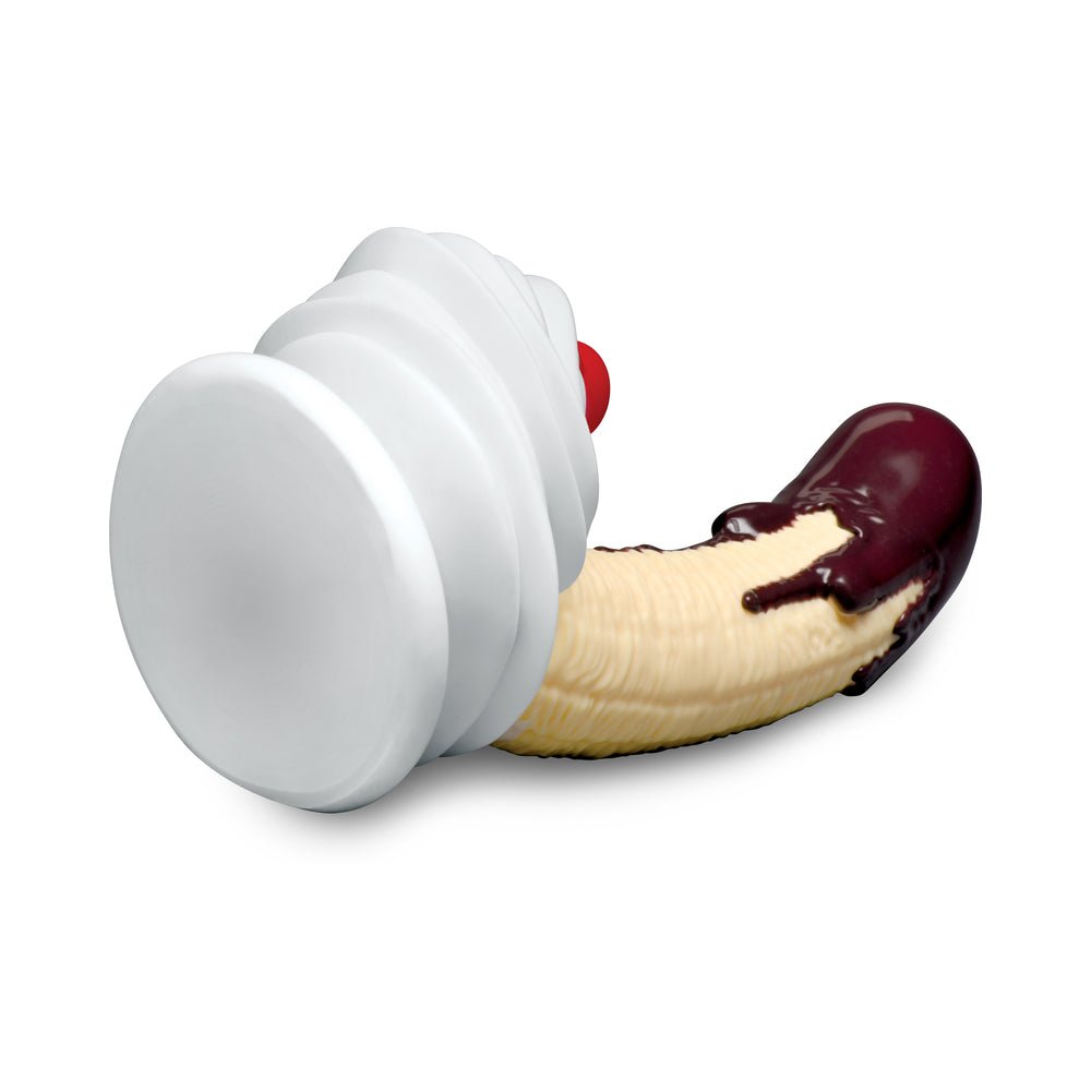 Simply Sweet Chocolate Dipped Banana Split Premium Silicone Dildo - Image 7