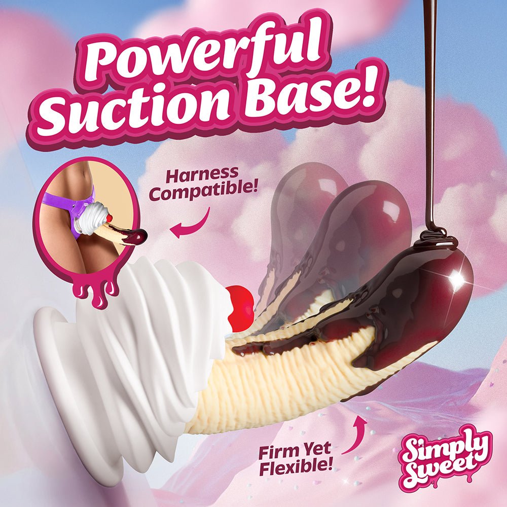 Simply Sweet Chocolate Dipped Banana Split Premium Silicone Dildo - Image 10