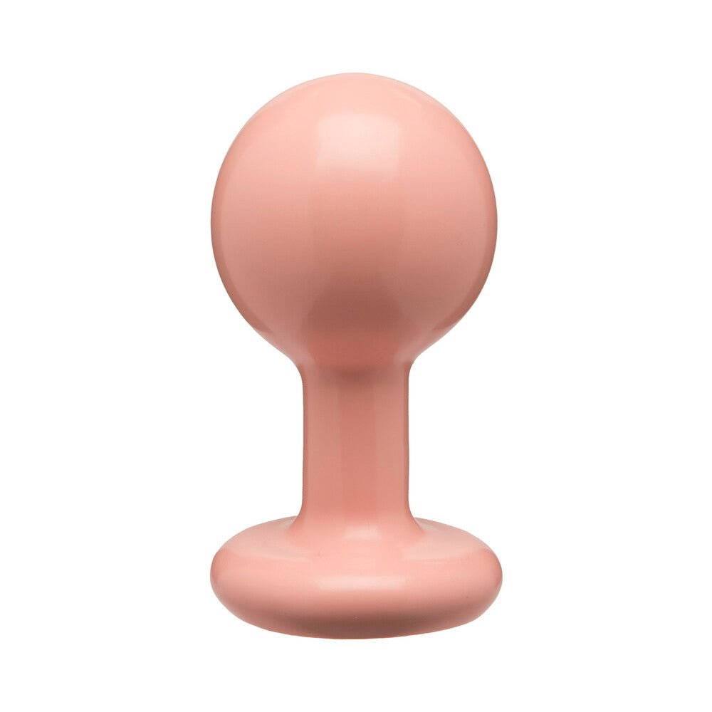 The Classic Round Butt Plug Cream Medium - Image 2